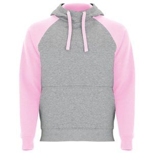 Sudadera Badet Gris/Rosa