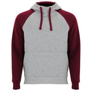Sudadera Badet Gris/Granate
